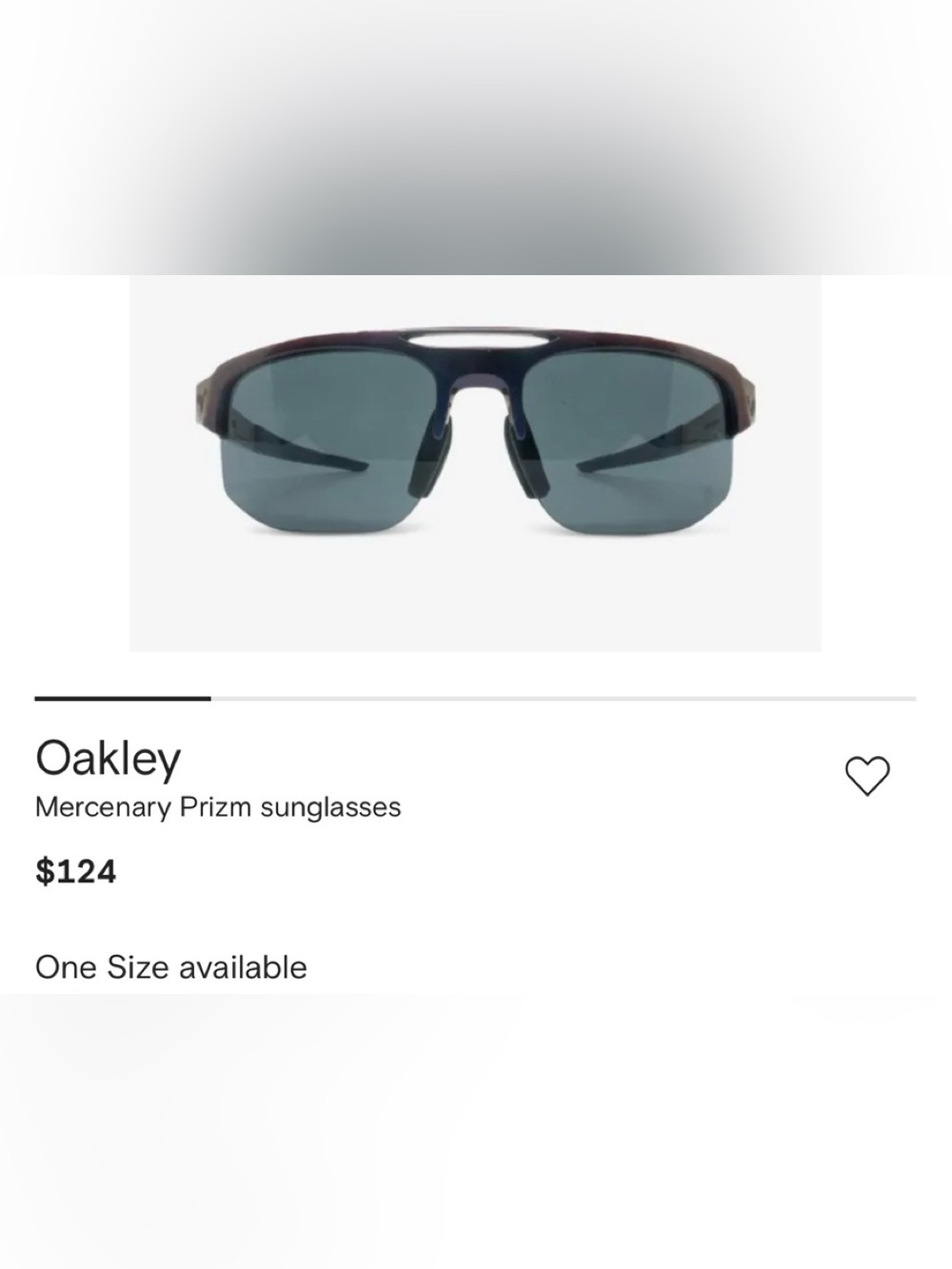 Oakley Men’s Mercenary Sunglasses - Black Frame, Gray Lenses